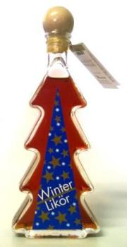Weisenbach Winter-Lebkuchen-Likör in Tannenflasche 20 %vol.
